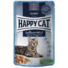 Saszetka Happy Cat Culinary Quellwasser-Forelle / Pstrąg 85g