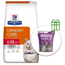Hill's Prescription Diet Feline c/d Urinary Stress Chicken 8 kg + żwirek GRATIS