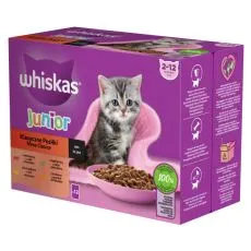 Whiskas saszetka Junior klasyczny wyb&oacute;r 12 x 85 g