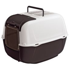 Kuweta dla kota PRIMA CABRIO czarna - 39,5 x 52,5 x 38 cm