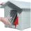 Drzwi do budy psa - porta 2, metalowe - 30,5 x 18,5 cm