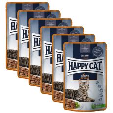 Saszetka Happy Cat Culinary Land-Ente / kaczka 6 x 85 g
