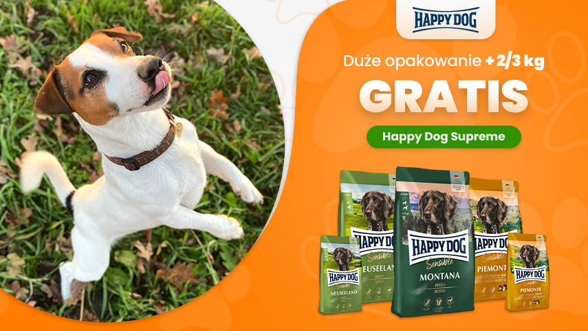 Happy Dog Sensible + 2/3 kg GRATIS