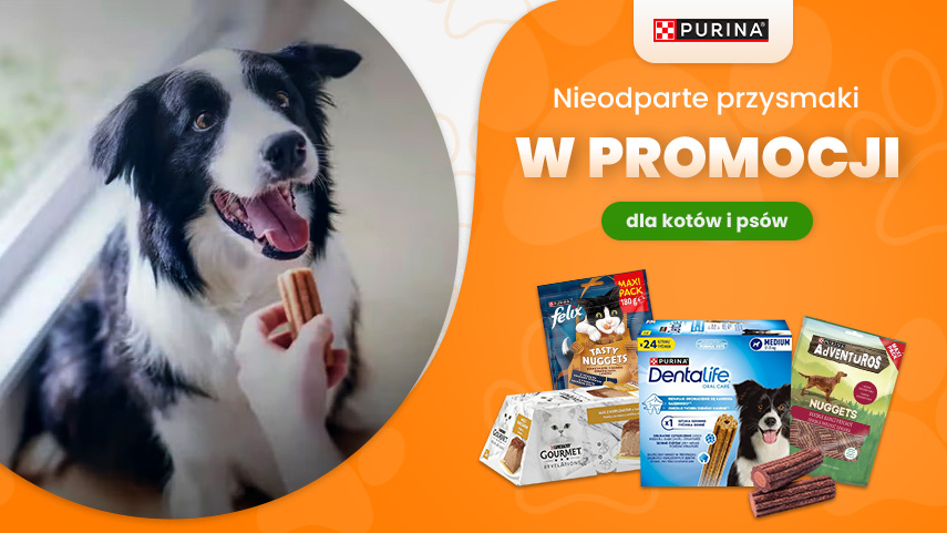 Purina przysmaki w promocji