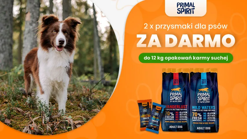 Primal Spirit - 2 x przysmaki za darmo